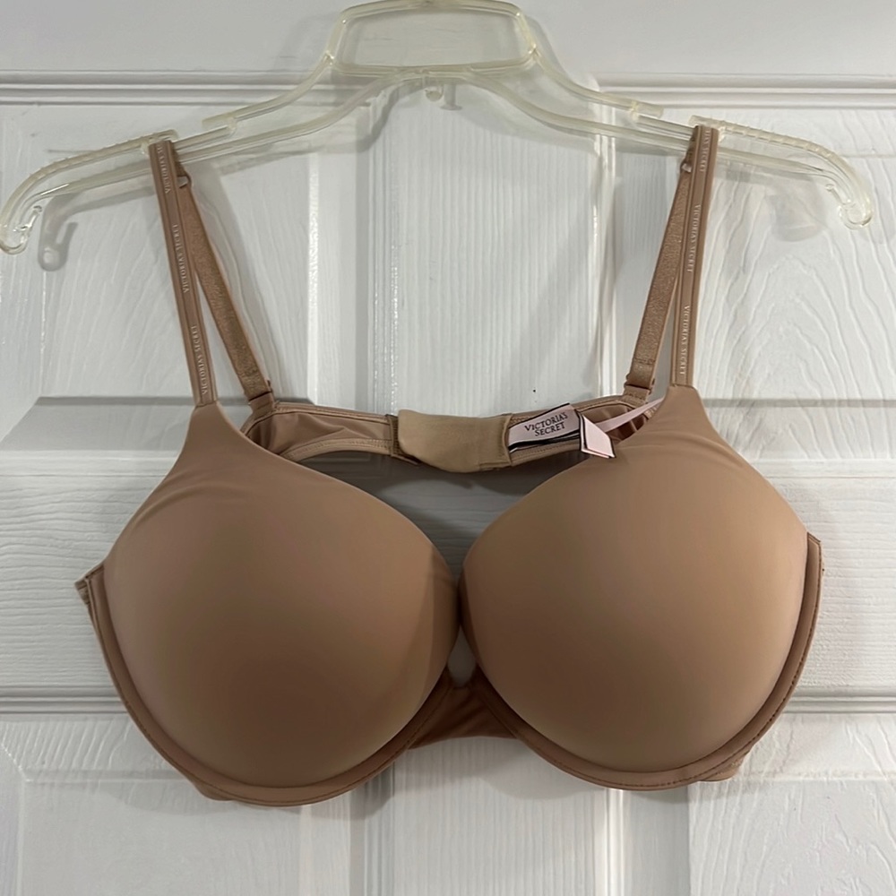 Victoria secret tshirt plunge bra
